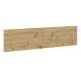 FMD Cuier pentru perete, stejar artizanal, 108,9x1,5x28,1 cm