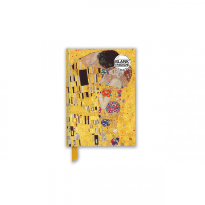Gustav Klimt: The Kiss (Foiled Blank Journal) foto