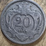 MNDSTR AUT202 - Austro-Ungaria - 20 heller 1893