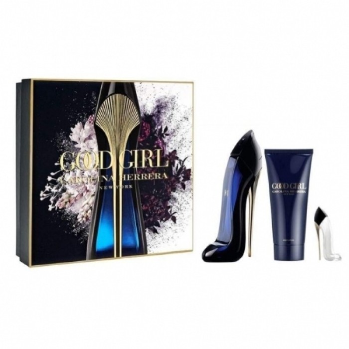 Seturi Femei, Carolina Herrera Good Girl Apa de Parfum 80 ml + Lotiune de corp 75 ml + Apa de Parfum 7 ml, 80 + 75 + 7ml Seturi Femei, Carolina Herrera Good Girl Apa de Parfum 80 ml + Lotiune de corp 75 ml + Apa de Parfum 7 ml, 80 + 75 + 7ml