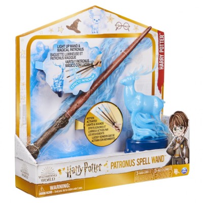 Harry Potter Wizarding World Patronus Spell Wand Bagheta Lui Harry 33Cm foto