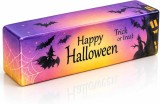 Jucarie antistres Squishy Halloween model dreptunghiular moale si elastic 13 cm