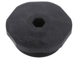 Capac de protecție negru PG29 IP54 poliamidă