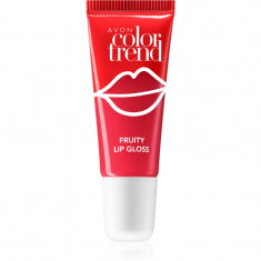 Avon ColorTrend Fruity Lips luciu de buze cu diferite arome culoare Strawberry 10 ml