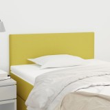 Cumpara ieftin Tăblie de pat, verde, 100x5x78/88 cm, textil