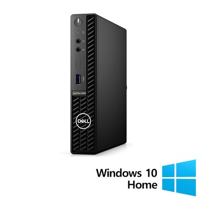 Calculator Refurbished DELL OptiPlex 3090 Mini, Intel Core i3-10105T 3.00 - 3.90GHz, 8GB DDR4, 256GB SSD + Windows 10 Home NewTechnology Media foto