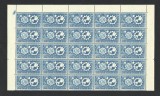 EGIPT--1958--SERIE MNH--bloc x25buc., Nestampilat