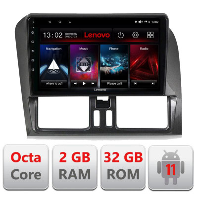 Navigatie dedicata Volvo XC60 D-272 Lenovo Octa Core cu Android Radio Bluetooth Internet GPS WIFI DSP 2+32 GB 4G KIT-272+EDT-E5 CarStore Technology foto