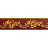 Bordura decorativa, autoadeziva, visiniu,auriu, DM-Fix, DM-B3204