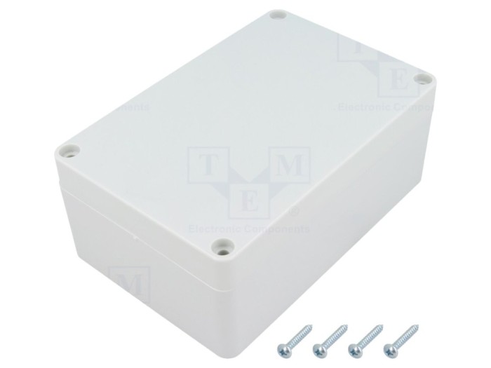 Carcasă universală ABS gri IP65