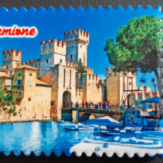 XG Magnet frigider - tematica turism - Italia - Lacul Garda - Sirmione