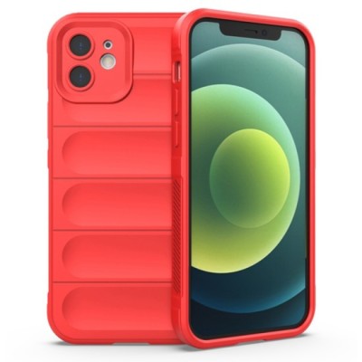 Husa pentru iPhone 12 - Techsuit Magic Shield - Red foto