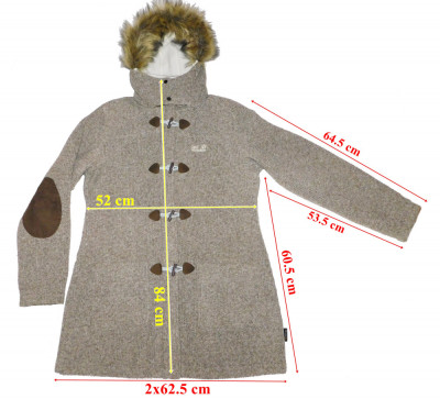 Geaca tip palton Jack Wolfskin Nanuk 300 dama marimea L foto