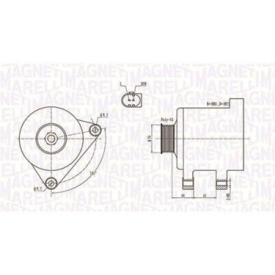 Alternator Audi A3 (8p), A4 B8; Seat Altea (5p), Leon (1p), Toledo 4; Skoda Fabia 2, Octavia 2 3, Superb 2, Yeti ; VW Caddy 4, Golf 5, Passat B7, Tig foto