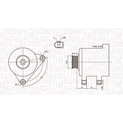 Alternator Audi A3 (8p), A4 B8; Seat Altea (5p), Leon (1p), Toledo 4; Skoda Fabia 2, Octavia 2 3, Superb 2, Yeti ; VW Caddy 4, Golf 5, Passat B7, Tig