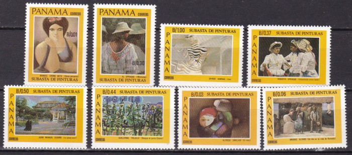 Panama 1984 pictura MI 1585-1592 MNH