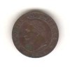 SV * Franta 1 CENTIMA / UN CENTIME 1861 Napoleon III XF+ / -AUNC, Europa