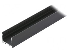 Profil aluminiu negru pentru module LED 2m VARIO30-02