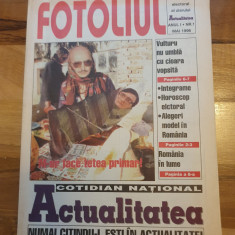 revista fotoliul mai 1996 - anul 1,nr,1-prima aparitie