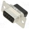 Conector D-Sub 9 pini mamă pe cablu crimpat CONEC