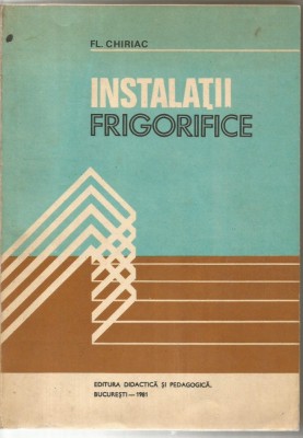 6A) Florin Chiriac -Instalatii frigorifice foto