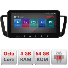 Navigatie Peugeot 508 I-5637 4+64 ecran 10.33&amp;quot; Android Waze USB Navigatie Internet Youtube Radio CarStore Technology foto
