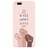 Husa silicon pentru Xiaomi Mi A1, Girls Supportgirls