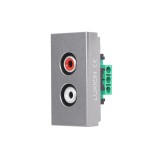 Cumpara ieftin Modul Priza Audio 1M LUXION, Standard Italian