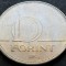 Moneda 10 FORINTI / FORINT - UNGARIA, anul 1995 * cod 3822