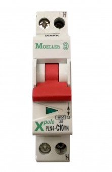 MOELLER PLN4 C10 Siguranta automata 1P+N 10A 230V 4.5kA