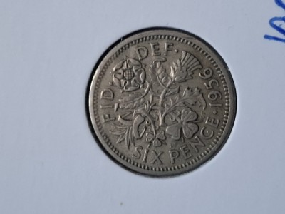 Six pence 1956 foto