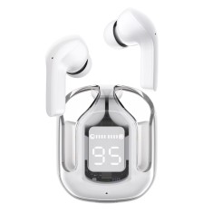 Casti type-c, bluetooth 5.3, ipx4, enc, led display digital - acefast - modern grey foto