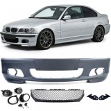 Bara frontala sport + ABE + proiectoare de ceata clare potrivite pentru BMW E46 Sedan Touring LCI Performance AutoTuning