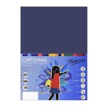 Carton colorat A4 Fabrisa 15466, 180g/mp, bleumarin intens, top 50 coli