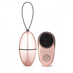 Ou Vibrator Rosy Gold, 10 Moduri Vibratii, ABS