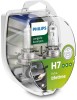 Set 2 becuri auto H7 Philips LongLife EcoVision, 12V, 55W