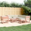 Gossi set mobilier de gradina cu perne, 8 piese, lemn masiv douglas