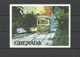 GRENADA 1984 TRANSPORT TRENURI LOCOMOTIVE, Nestampilat