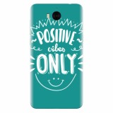 Husa silicon pentru Huawei Y5 2017, Positive Vibes