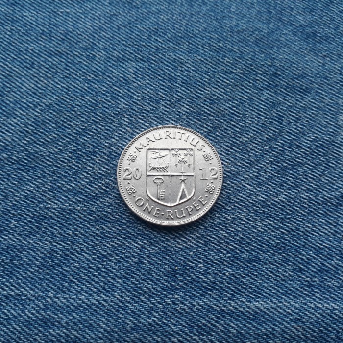 1 Rupee 2012 Mauritius