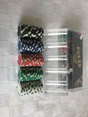 Jetoane (chipuri) Poker 100 jetoane la cutie - 11.5 grame. SIGILAT! foto