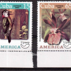 CUBA 2003, Fauna, Flora, serie neuzata, MNH