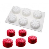Cumpara ieftin Forma silicon pentru prajitura, 6 Pumpkin
