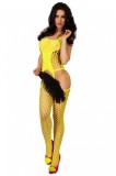 BodyStocking Chilirose Galben Neon