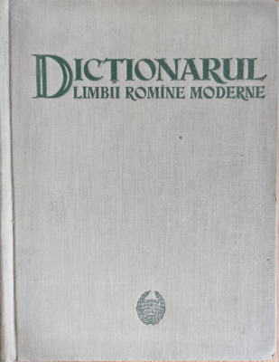 Dictionarul limbii romane moderne foto