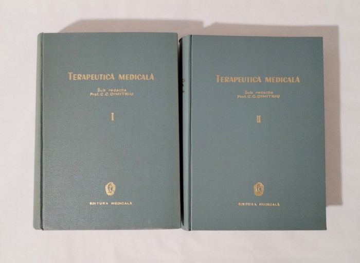 Terapeutica medicala, 2 vol., C.C. Dimitru, 1961