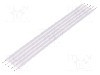 Banda FFC, {{Numar miezuri}} pini, lungime 76,2mm, seria Flexstrip, TE Connectivity - 2-1474654-5