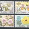 Zambia 1991 Mi 586/89 MNH, nestampilat - Flori