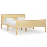 Cumpara ieftin Cadru de pat, 140x200 cm, lemn masiv de pin