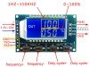 Generator Semnal PWM 1Hz-150kHz, Frecventa Reglabila, Modulat, Impulsuri, LCD, 3.3V-30V, Duty-Cycle Ajustabil